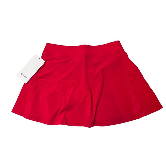 Lululemon Lightweight High-Rise Tennis Skirt True Red Size 8 - Picture 2 of 3